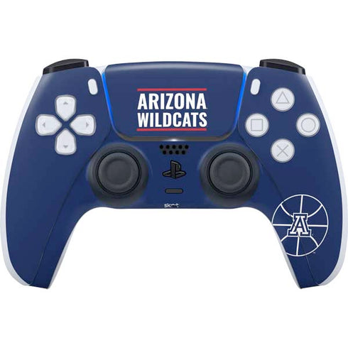 University of Arizona Wildcats Basketball Mark PS5 Controller Skin